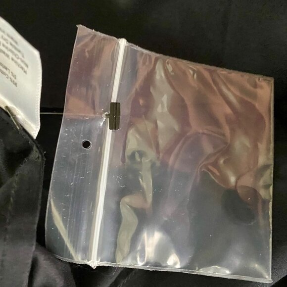 Talbots Black Button Up Sleeveless Top Detailed Neckline Women's Size 24W NEW - Picture 9 of 9